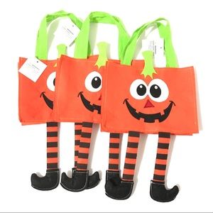 Treat Tote Bag For Kids Halloween New Lot Pumpkin